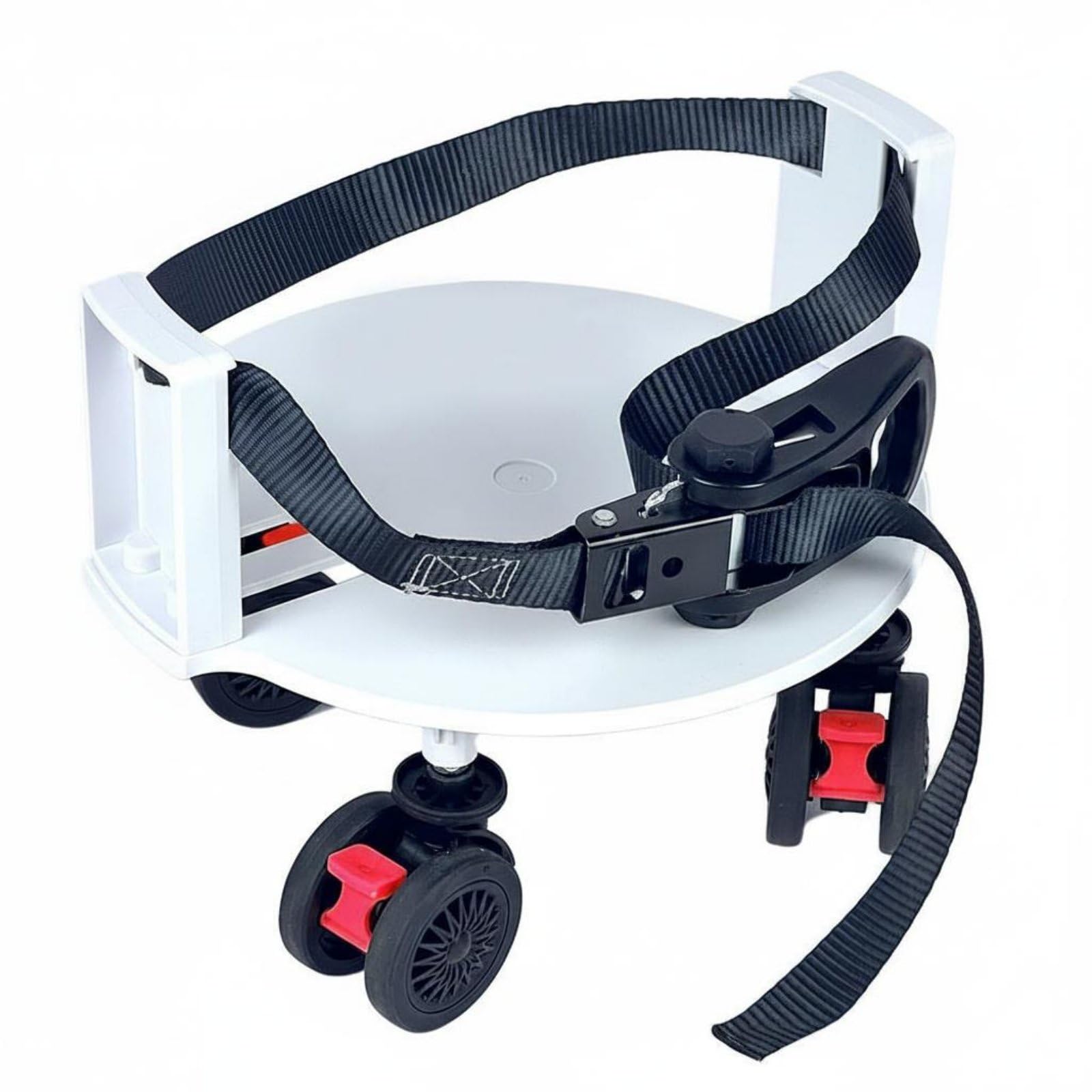 Soporte de equipamiento de golf con base ajustable para evitar caídas de bolsa 8