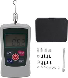 Digital Force Gauge, 0.2N To 2N Push and Pull Tester Meter Dynamometer with Units N/LB/Kg/Oz, Portable Tension Pressure Tester with Real Time/Peak/First Peak Modes
