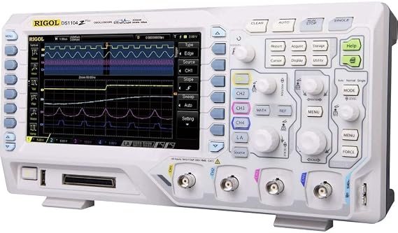 Rigol DS1104Z Plus Digital Oscilloscope 100MHz 4 Channels 1GS/s 24MP 8-Bit Digital Memory (DSO)
