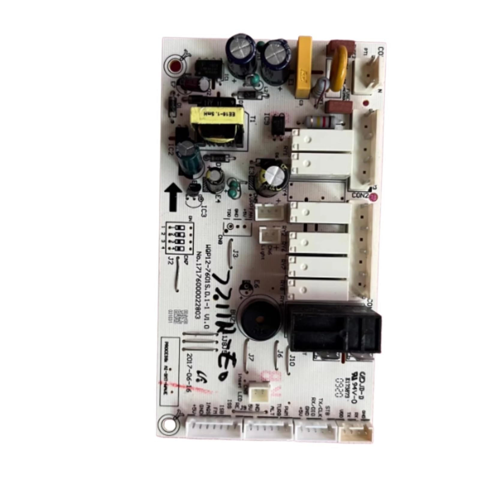 Carte mère lave-vaisselle Midea WQP12-7601S.D.1-1 avec module d'alimentation intégré