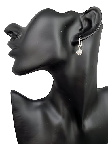 Miniatura 19 de Sterling Silver Tiger Eye Drop Earrings, Handmade Natural Gemstone Dangle Jewelry