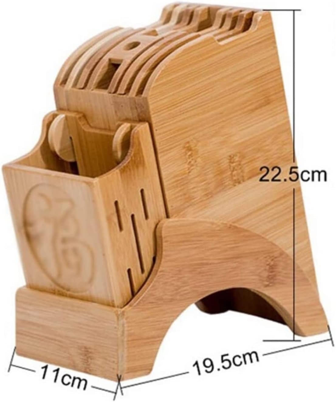 Knife Block Storage Stand Kitchen,Only Selling Cutter Holder,Wood Supplies Tool Multifunctional