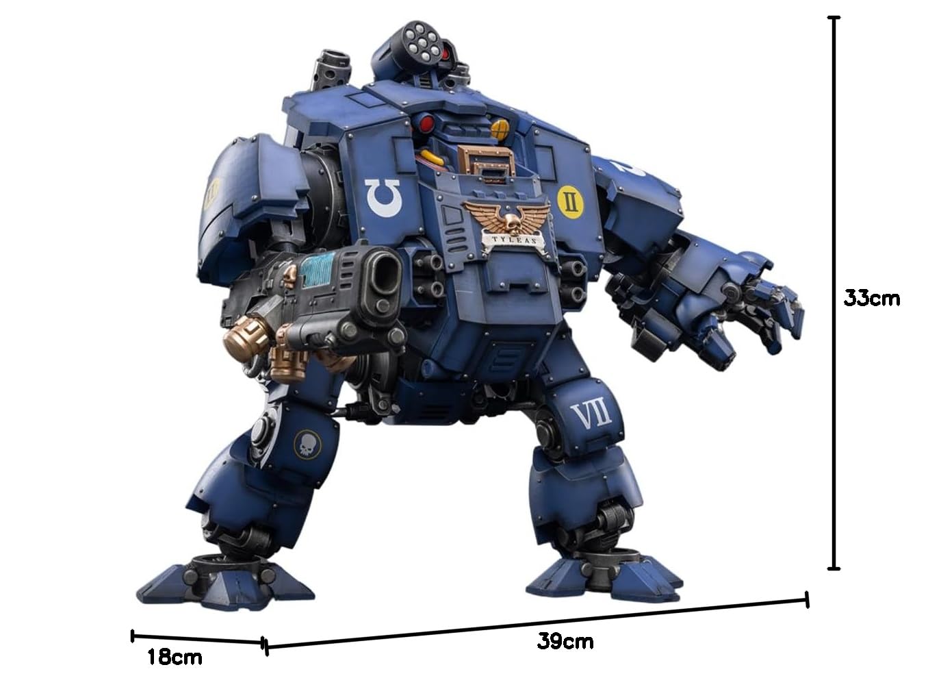 Amazon | JOYTOY 1/18 ウォーハンマー 40,000 アクションフィギュア