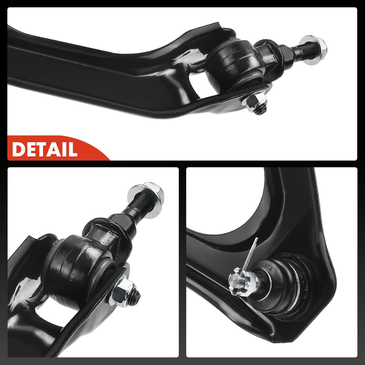 A-Premium 2 x Front Upper Control Arms, with Ball Joint & Bushing, Compatible with Honda Accord 1990 1991 1992 1993