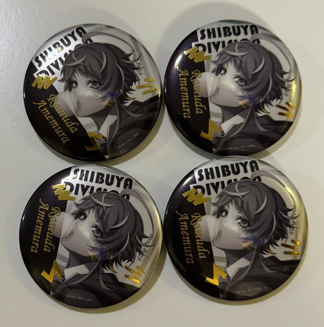 Amazon | ヒプマイ ITARコラボカフェ 中国限定缶バッジ 飴村乱数  