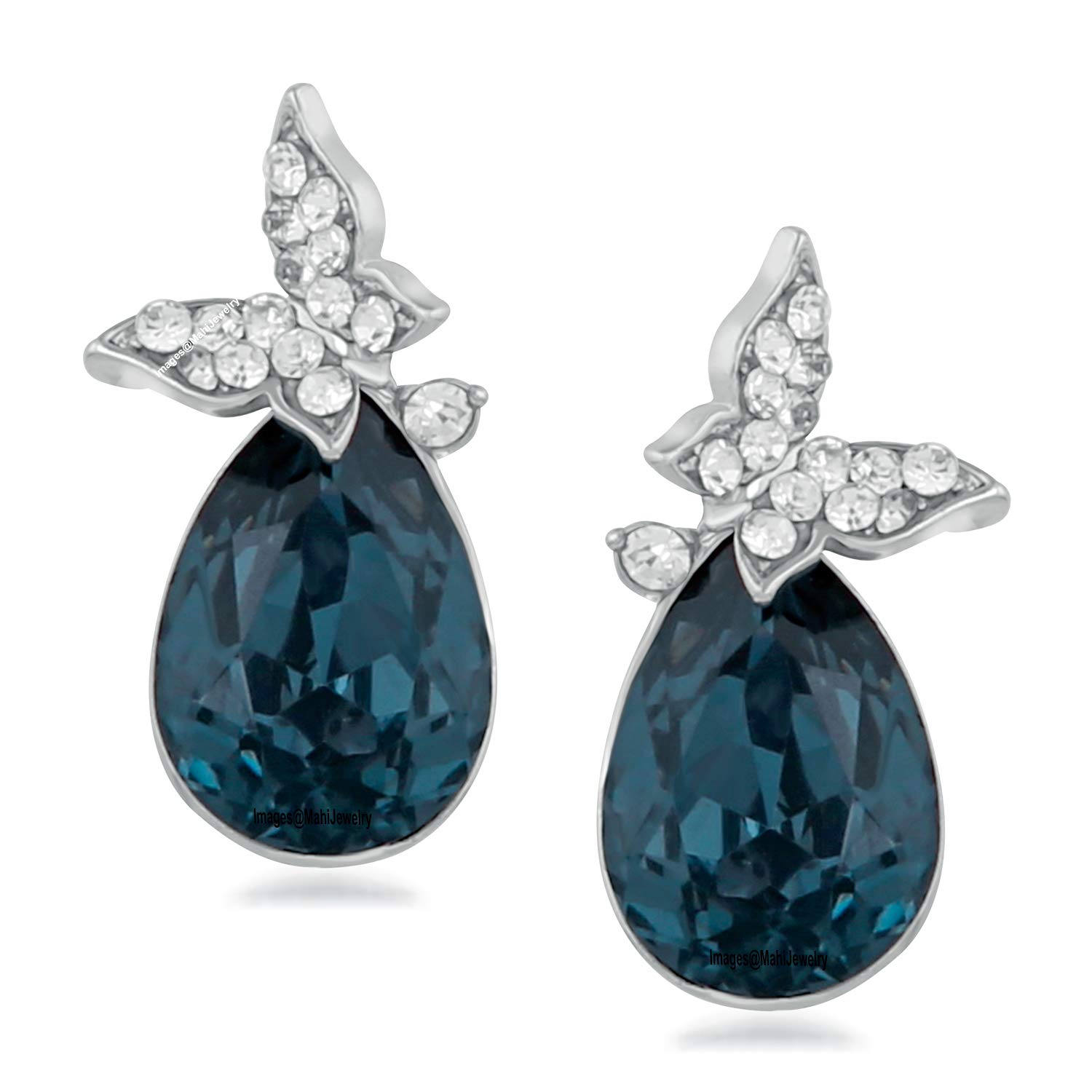 See full amazon price history chart for Oviya Rhodium Plated Exclusive Montana Blue and White Crystals Butterfly Stud Earrings for girls and women ER2109619R Oviya Rhodium Plated Exclusive Montana Blue and White Crystals Butterfly Stud Earrings for girls and women ER2109619R (B07R6R991Z) Amazon Price History, Amazon Price Tracker