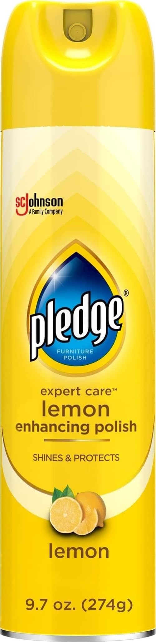 Pledge Lemon Enhancing Polish 9.7 oz