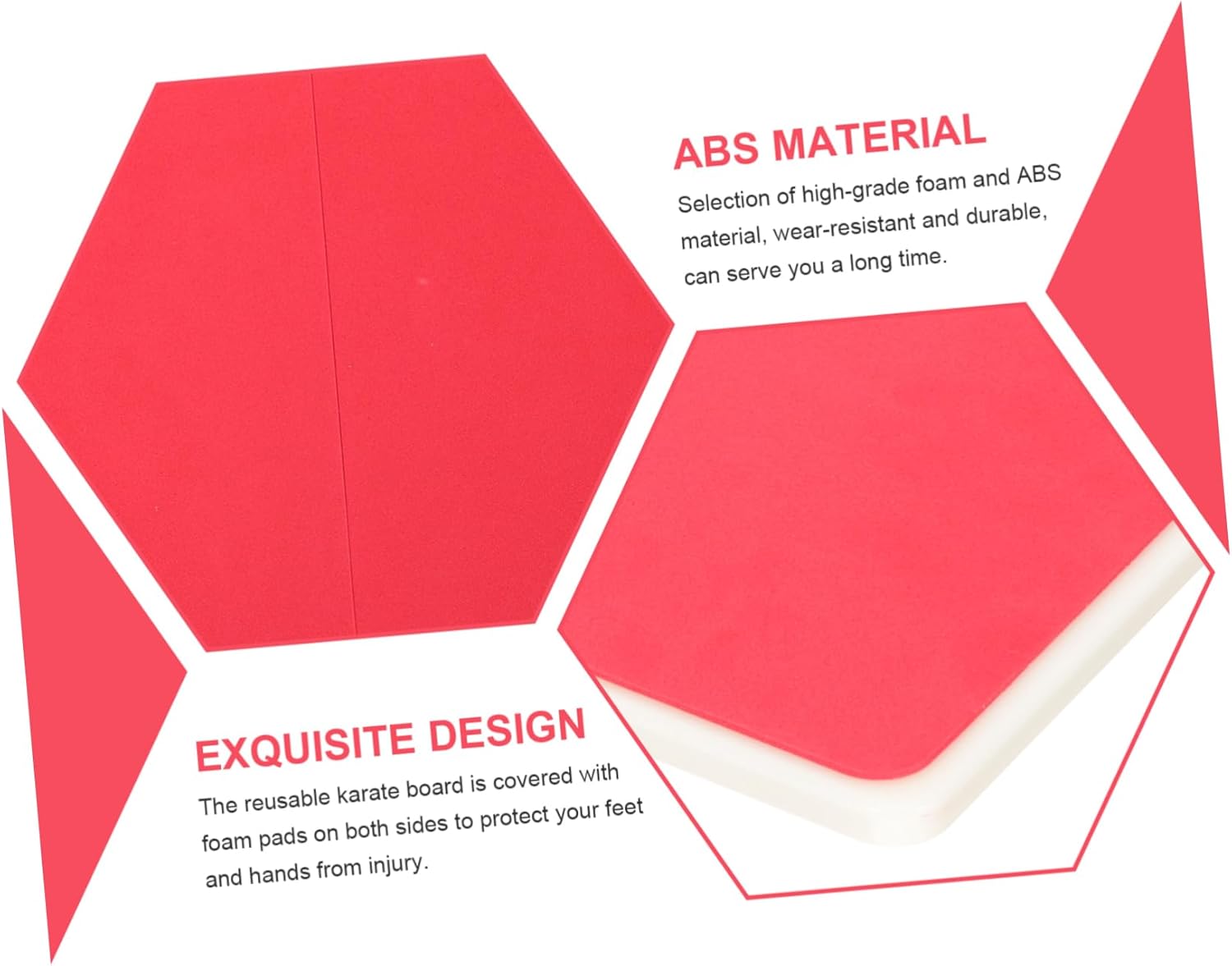 Professional Taekwondo Breaking Board for Foam Punching Practice Board Thick for Karate and Martial Arts