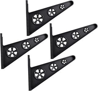 Happyyami Estante De Pared Para Almacenamiento De Patinetas Color Negro 25 Kg Soporte De Exhibición Para Casco Y Tabla De Snowboard