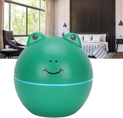 Miniatura 3 de JTLB Mini humidificador portátil de niebla USB para viajes, coche, oficina, dormitorio, rana