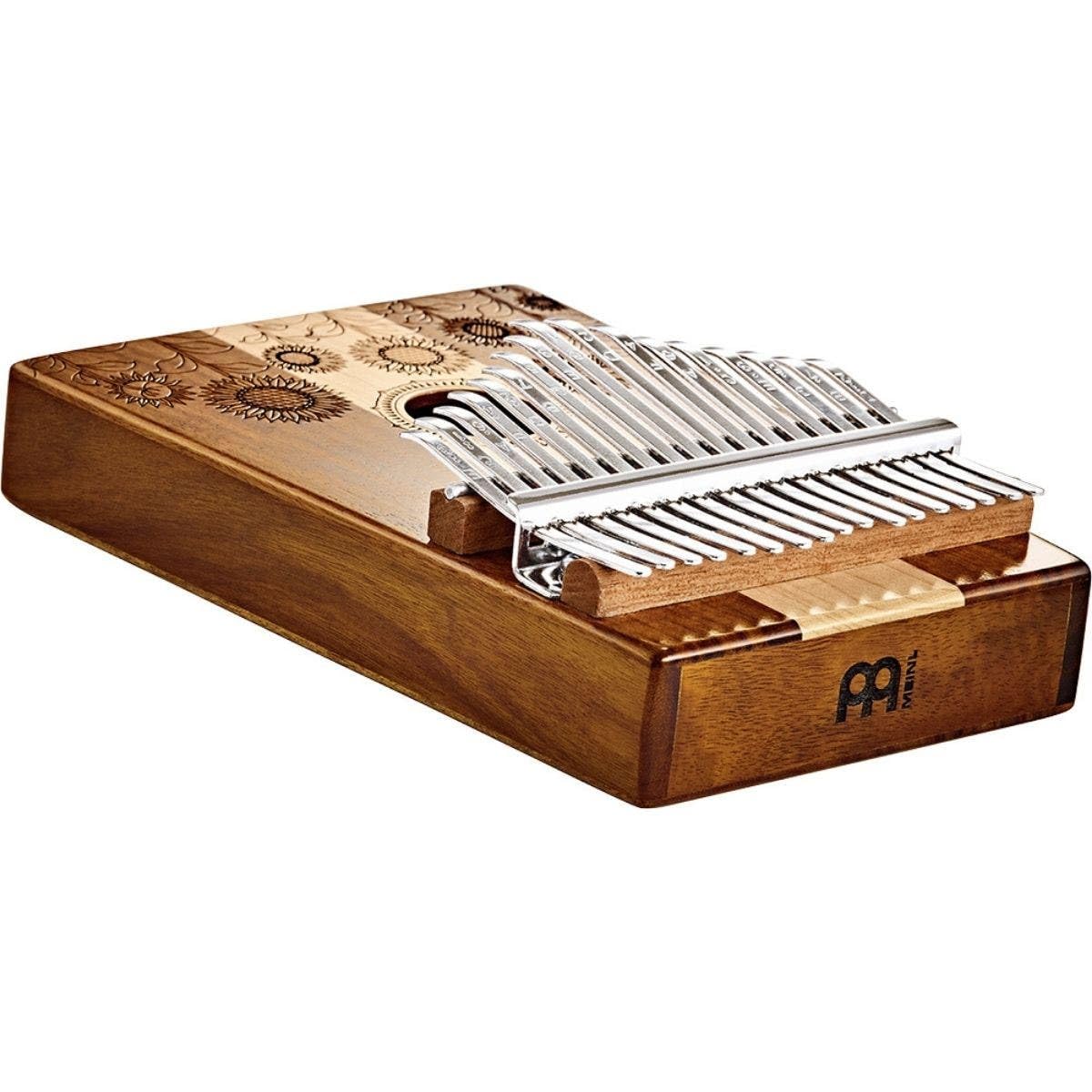 Sonic Energy Kalimba C-Dur 17 Töne Ahorn Akazienholz Meditation Yoga Percussion