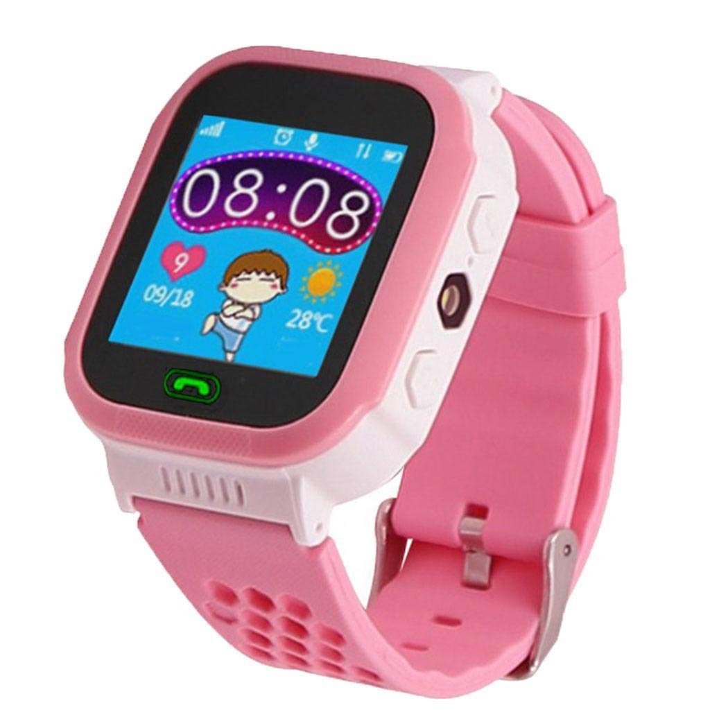 Troll Tree Kids Smart Phone Watch Location Tracking GPS Tracker Cellphone Anti-Lost Camera Flashlight Function