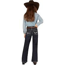 Wrangler Girls Retro Stretch Boot Cut Jeans