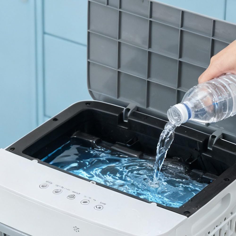Wyparna chłodnica powietrza Odłączany wentylator wieżowy 32 l z pojemnikiem Aroma Box