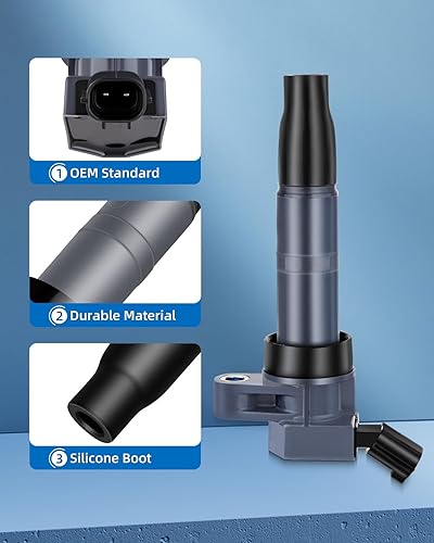 Vista 1801 de ECCPP Bobinas de encendido portátiles de repuesto para automóvil compatibles con Infiniti I30/para Nissan Maxima 3.0L V6 2000-2001 Reemplazo