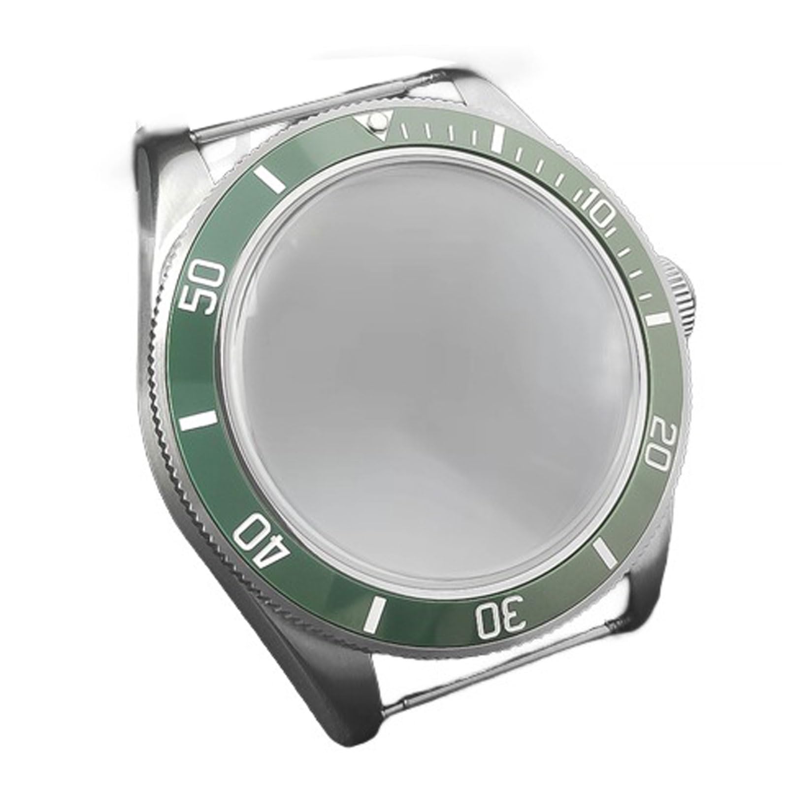 Zmodyfikowane etui na zegarek 39 mm ze szkłem szafirowym i przezroczystym dnem, kompatybilne z narzędziami i zestawami do naprawy ruchu NH35/36/2824