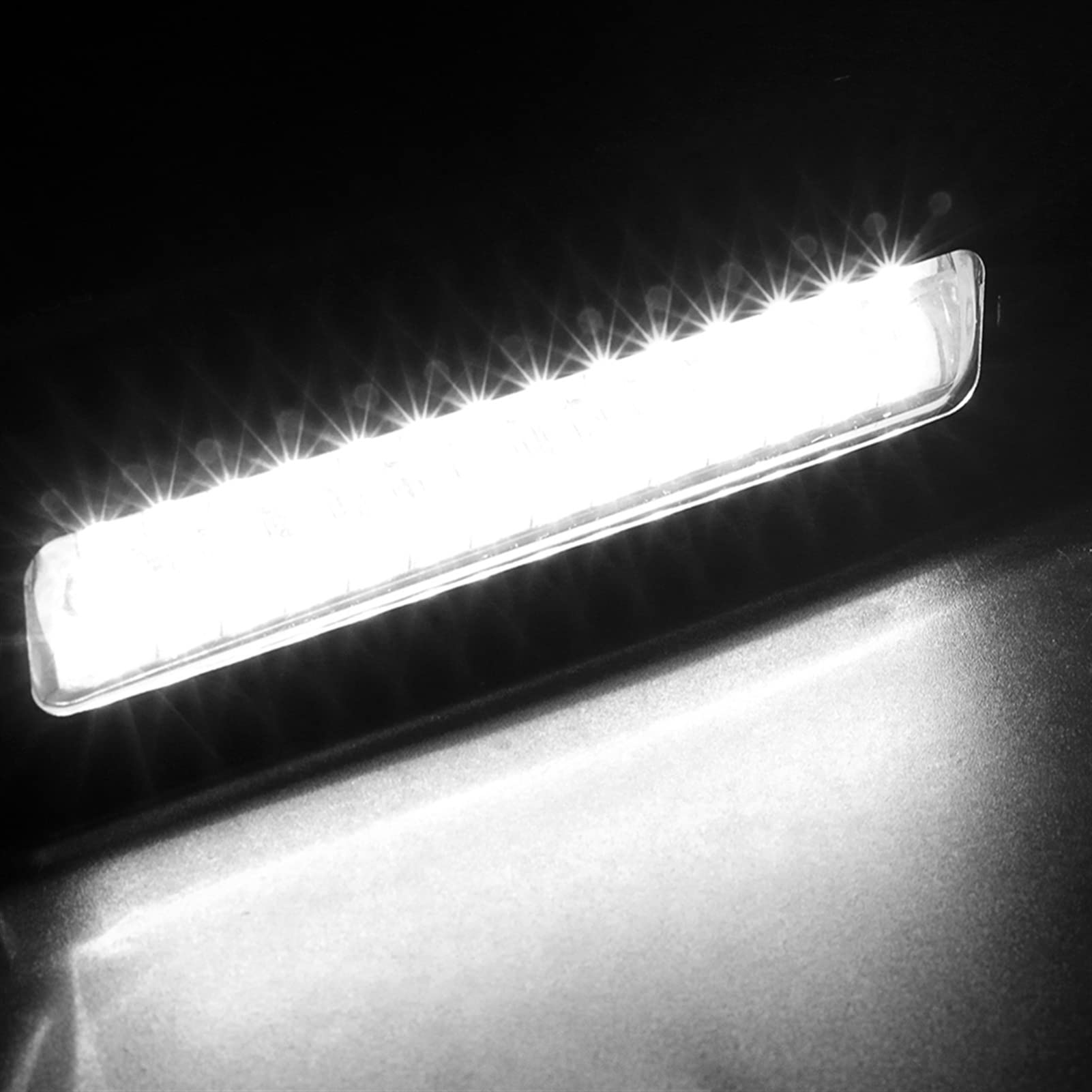 Eclairage Piscine Universal 42 LED Bateau en acier inoxydable TRANSOM CLASSEMENT 50W Luminaires sous-marins Éclairage paysager for accessoires de bateau marin IP68 Étanche Lampe LED Submersible ( Colo