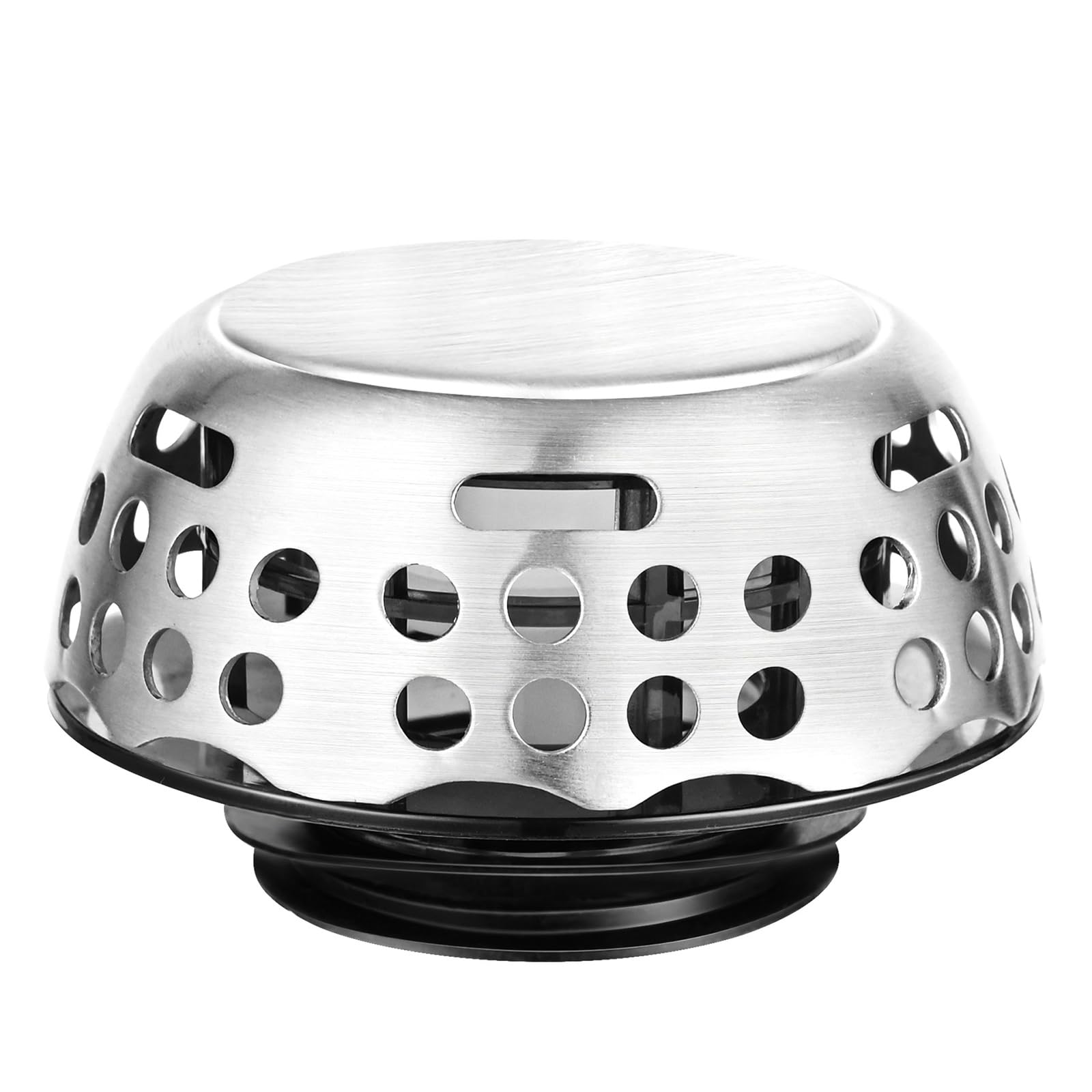 Kalttoy Multicolor Stainless Steels Bathtub Drain Stopper Hair Catcher Plug Bathroom Tub Stopper Bounce Filter For Quick Water Drain Shower