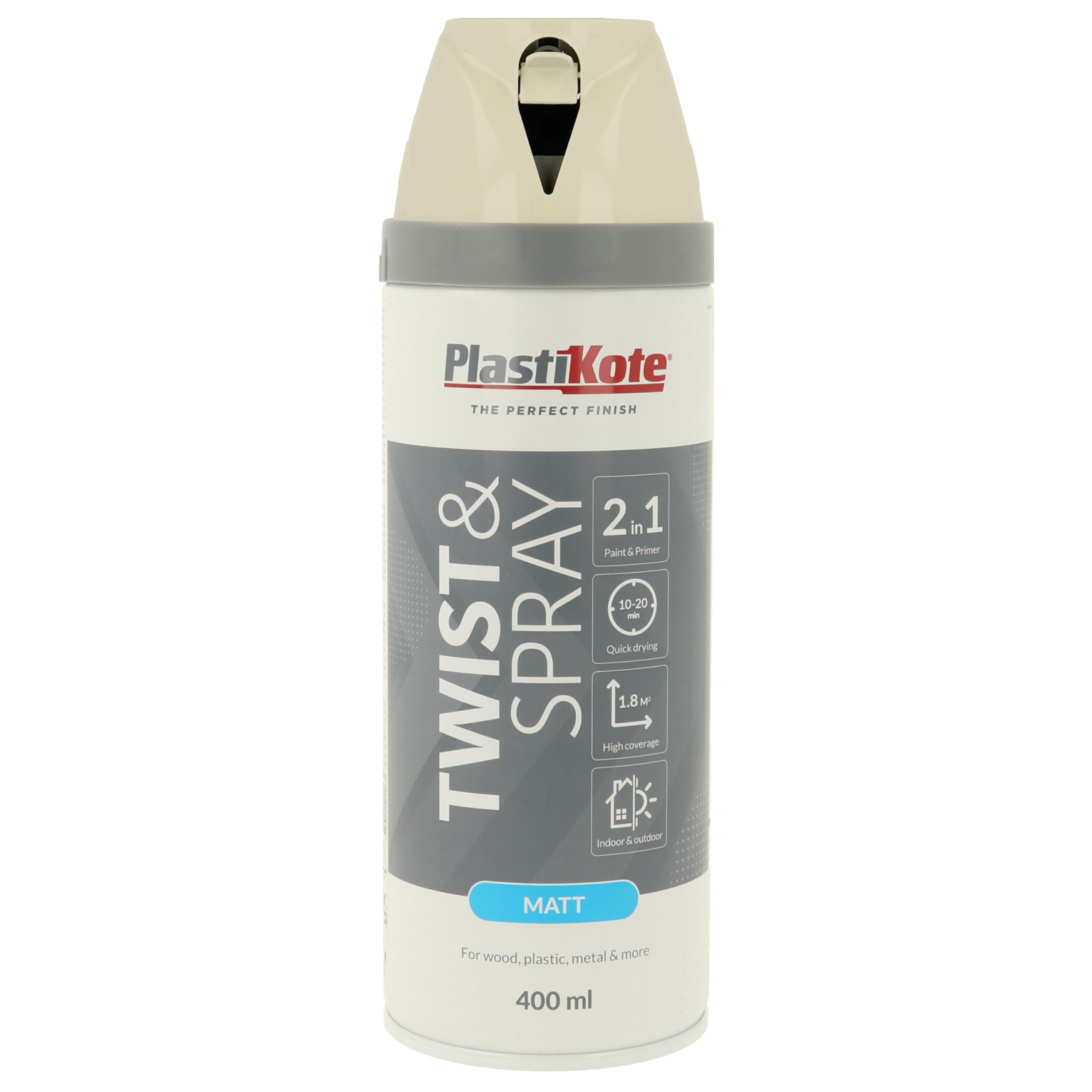 Plastikote Georgian Stone Premium Matt Aerosol Spray Paint