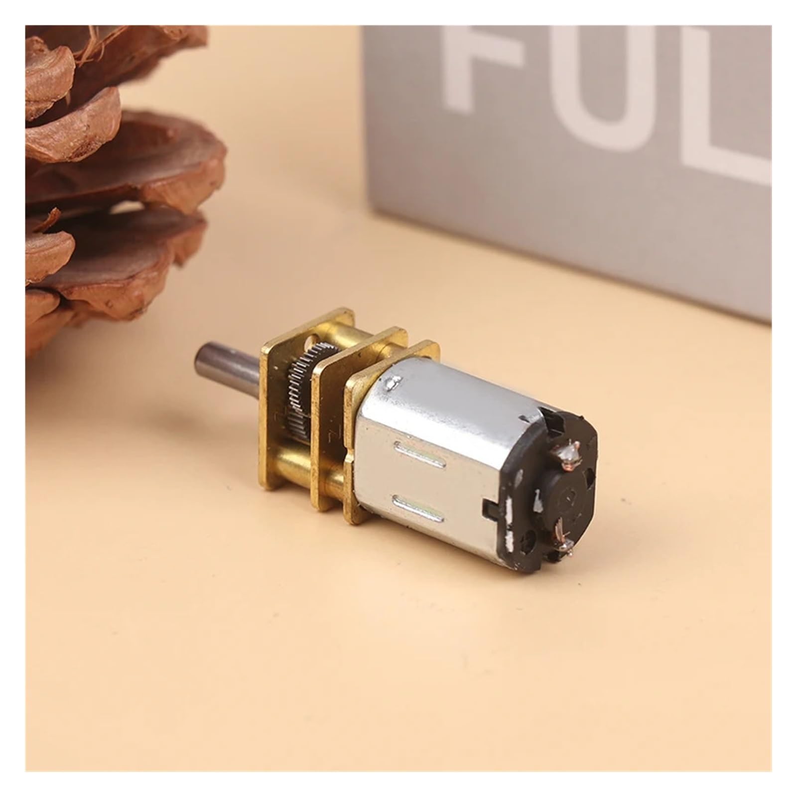 POWTAXBJGD DC 3V-6V N20 Metal Gear Electronic Starter with Gearwheel DC Electronic Starter Metal Gearbox Reducer Electronic Starter DIY Toy Replace Electronic Starter