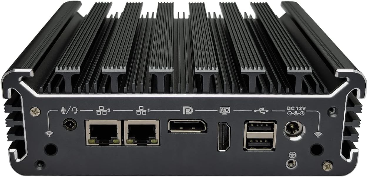 Amazon.co.jp: Industrial Fanless Mini PC Windows 11 Pro,Small