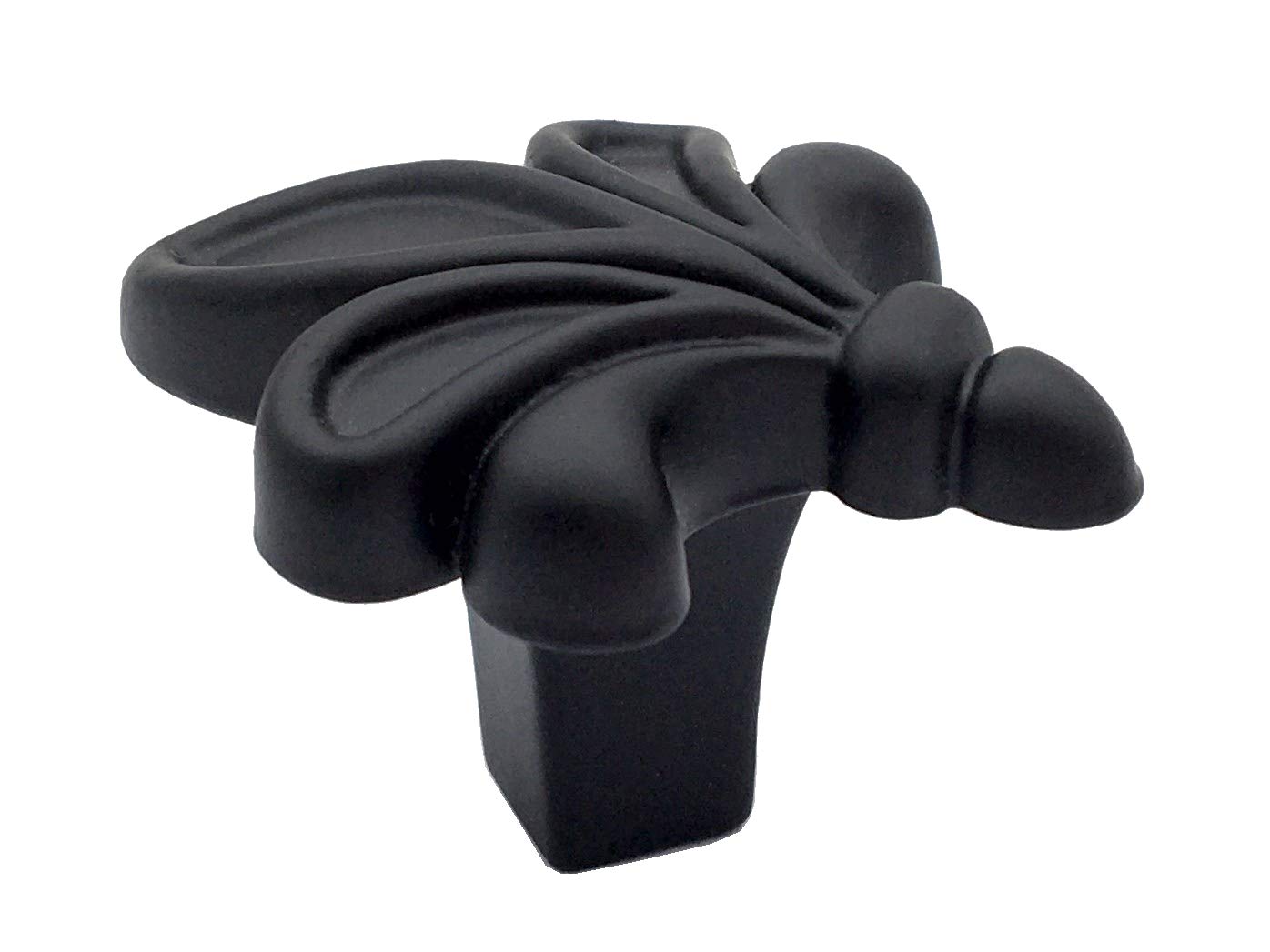 Poignées d'armoire boutons d'iris noirs pour remplacer quincaillerie