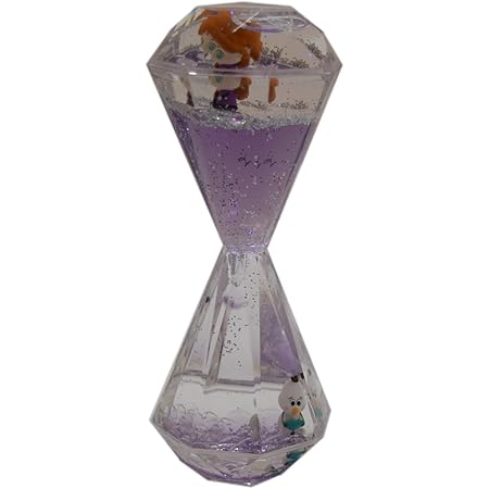 Amazon オイルタイマー アナと雪の女王 砂時計 油時計 インテリア Disney ディズニー キャラクター 紫 おもちゃ雑貨 おもちゃ