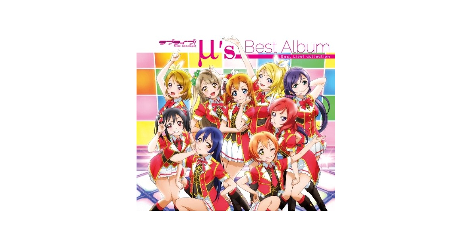 μ's CD LoveLive! μ's Best Album Best Live! Collection CD with Blu