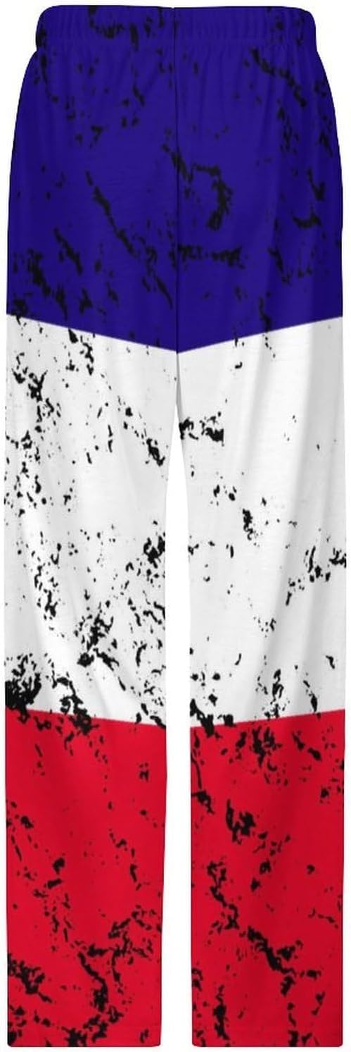 Mens Palau Flag Pajama Pants Soft Lounge Pants Loose PJ Bottoms,