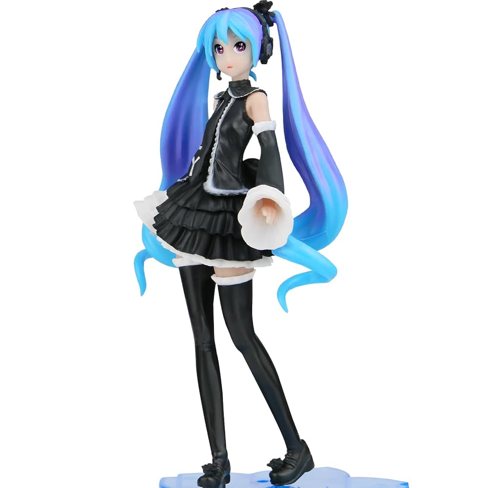 【miku】Suzie kondi マリ マッスルティー ブラック M PSMILE Hatsune Miku Figure Black Dress Princess Exquisite