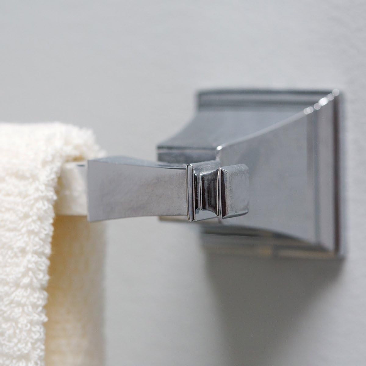 Black Friday - 70% OFF Speakman SA-1307 Rainier Bathroom Square Towel Bar, Polished Chrome