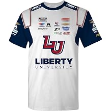 Checkered Flag Sports William Byron 2025 Liberty University Sublimated Uniform Pit Crew T-Shirt