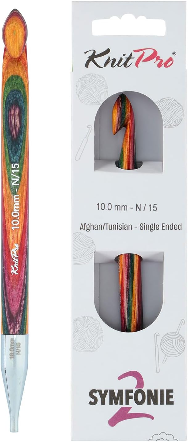 KnitPro Symfonie 2 Afghan/Tunisian Crochet Hook | 3mm