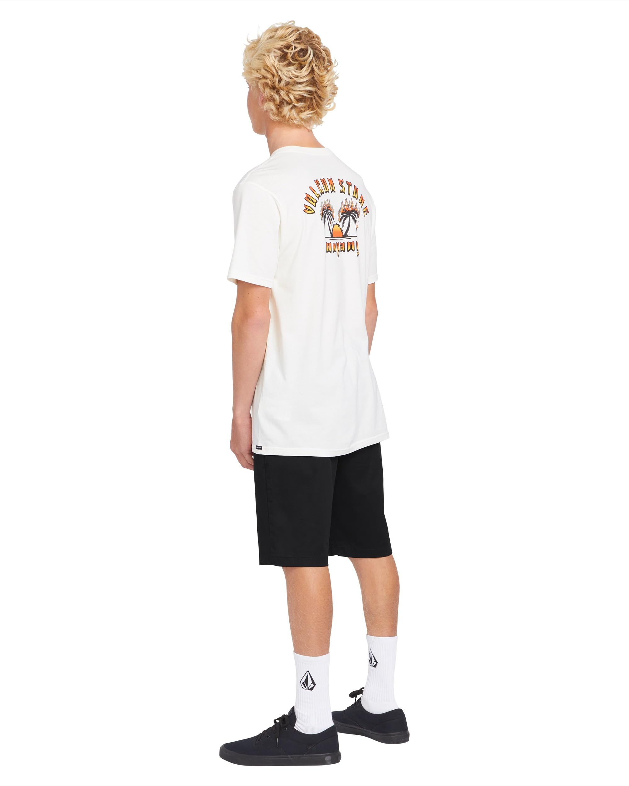 Volcom Pantalones Cortos, Mate para Hombre