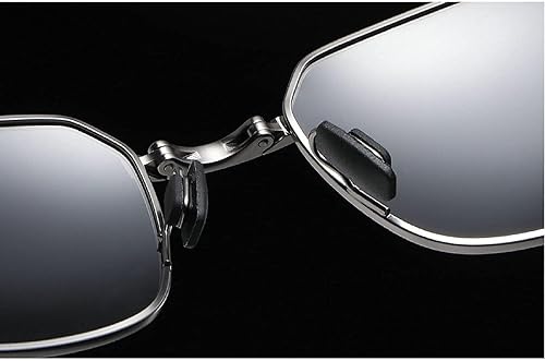 Miniatura 5 de mincl Gafas de lectura bifocales fotocromáticas de transición para hombres, ligeras, de metal, plegables, lentes de sol para negocios