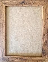 50cm x 40cm Photo Frame, Rustic Brown, U.K. Manufactured, Wall Mountable 40x50cm Picture Frame with Perspex Front