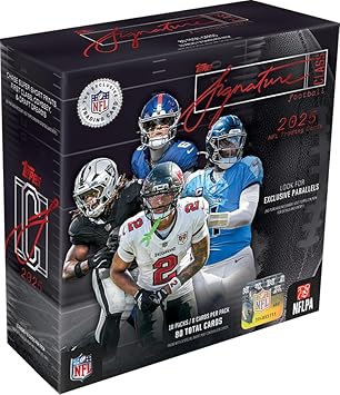 2025 Topps Signature Class Football - Factory Sealed - Mega Box