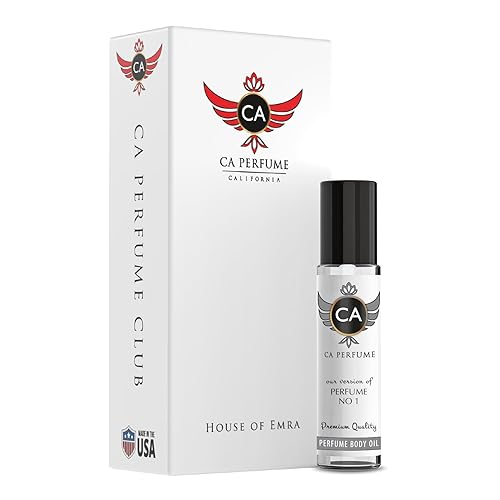 Miniatura 1 de CA Perfume Impresión de cromo para mujeres y hombres, réplica de aceite corporal de fragancia sin alcohol, esencial, aromaterapia, muestra, tamaño