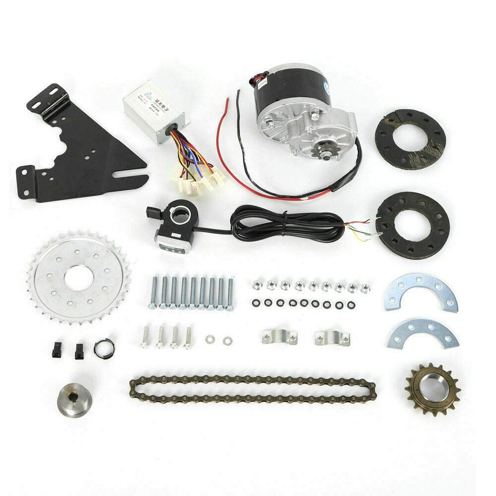 Exclusive Discount 90% Price TBVECHI Electric Bike Conversion Kit E-Bike Conversion Kit 250W 24V with Thumb Kit for Most of Bicycle Wheel (250W 24V, Throttle : Thumb) Flash Deals - 60% OFF TBVECHI Electric Bike Conversion Kit E-Bike Conversion Kit 250W 24V with Thumb Kit for Most of Bicycle Wheel (250W 24V, Throttle : Thumb)