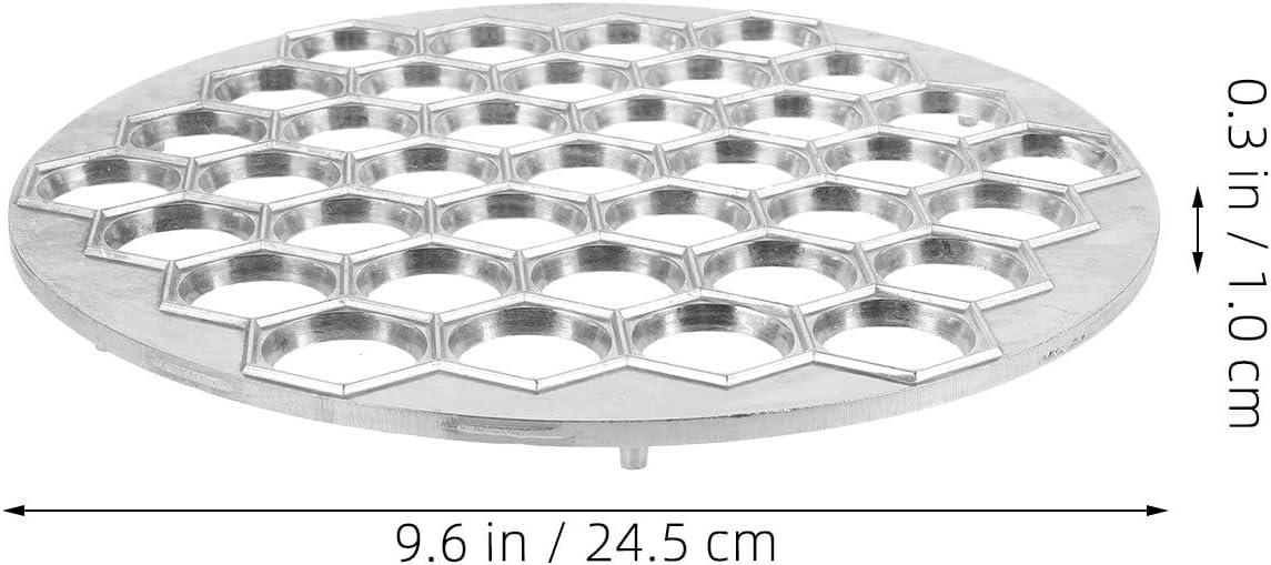 DOITOOL 3pcs 37-Hole Ravioli Mold Dumpling Maker For Russian Cuisine Heavy-Duty Pierogi Press Tool Kitchen Gadgets Baking Accessories Hole Diameter 3cm