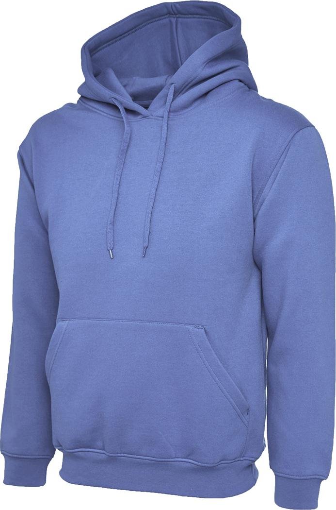 Shoppersbay Men's Violet Uneek Uc502 Classic Hooded Sweatshirt 4XL