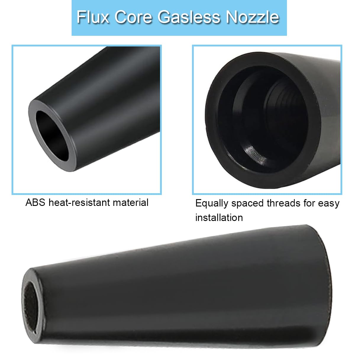 Flux Core Kit D'embouts De Buse Sans Gaz Pour Soudage MIG