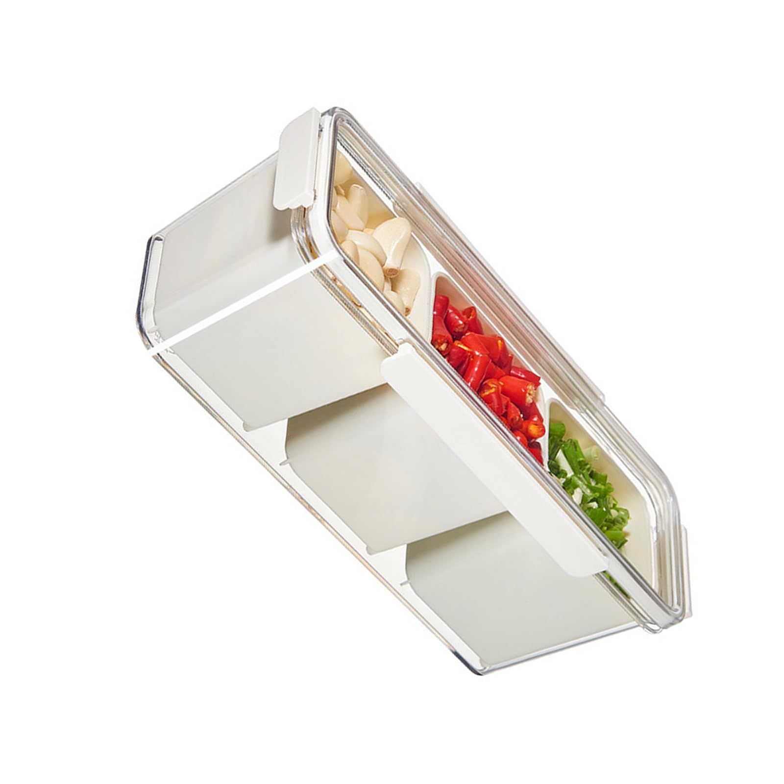JTQYFI Sturdy PET Seasoning with Sections to Keep Spices Clear Seasoning Planner