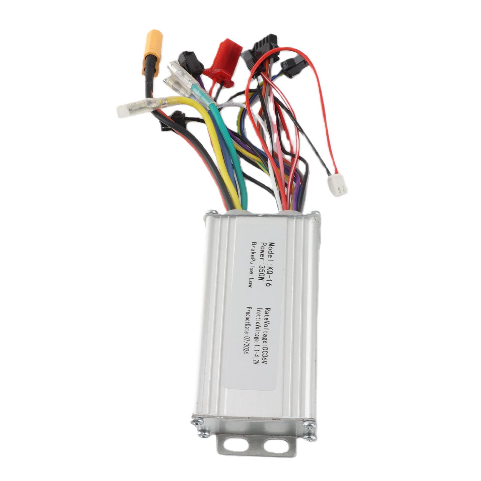 POENVFPO Controlador sin Escobillas, Alta Eficiencia y Durabilidad, Controlador para Bicicleta Eléctrica, Compatibilidad con Batería de Litio, for Ciclistas Urbanos y Aventureros en Ciudad y Montaña