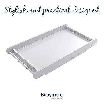 Cot Top Changer In Grey - Hopscotch Hereford