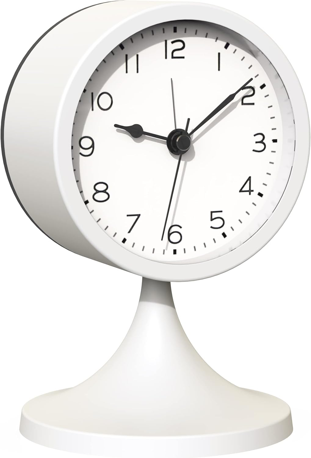 AYRELY® 3" Cute Analog Alarm Clock,Small Retro Table Clock