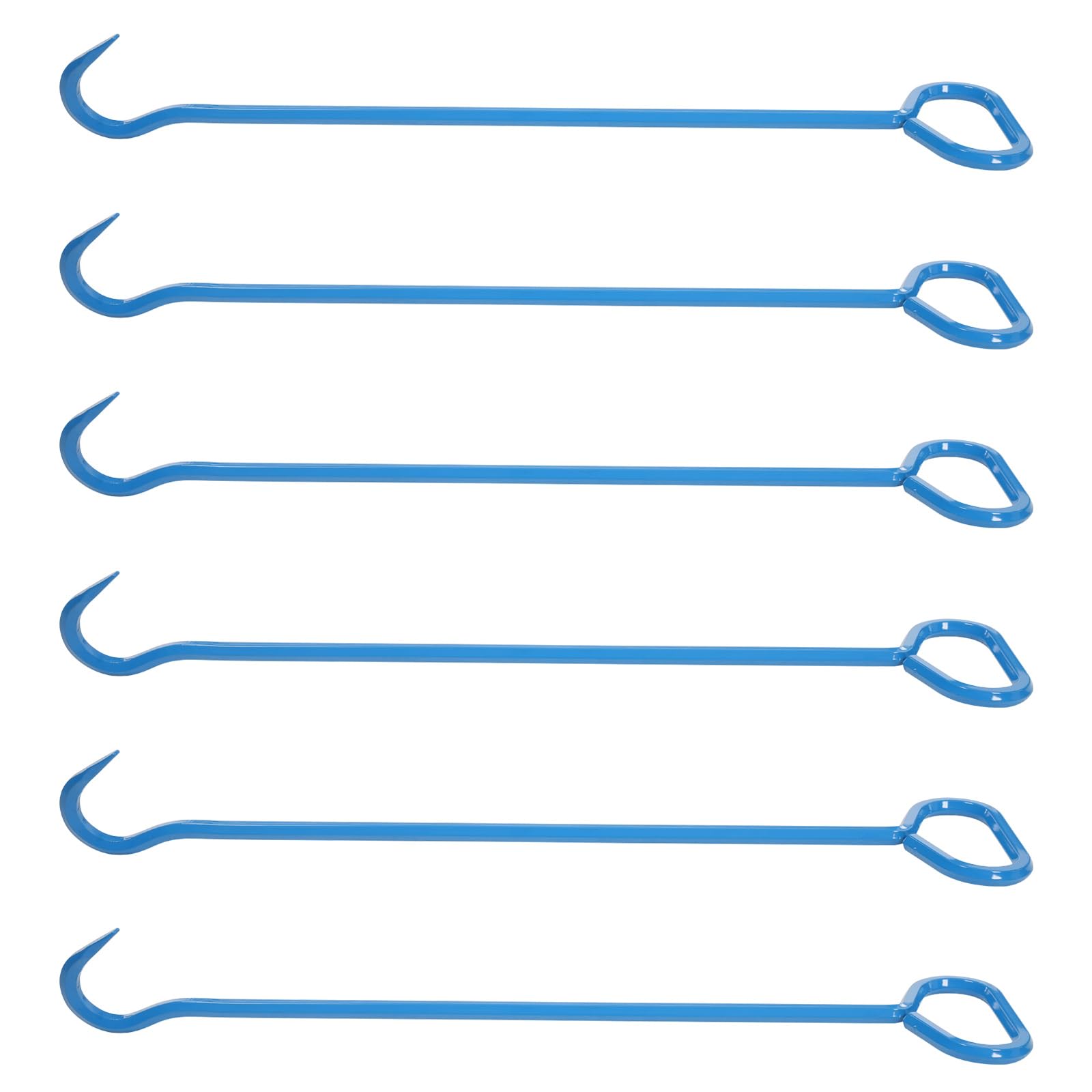 30 Inch Manhole Cover Hook Tool, Tool Hook, Versatile Lifter and Puller for Manhole Covers, Versatile Lifting Hook for Lifting Manhole Covers, Storm Drains, Septic Tank Risers (6, 30inch)