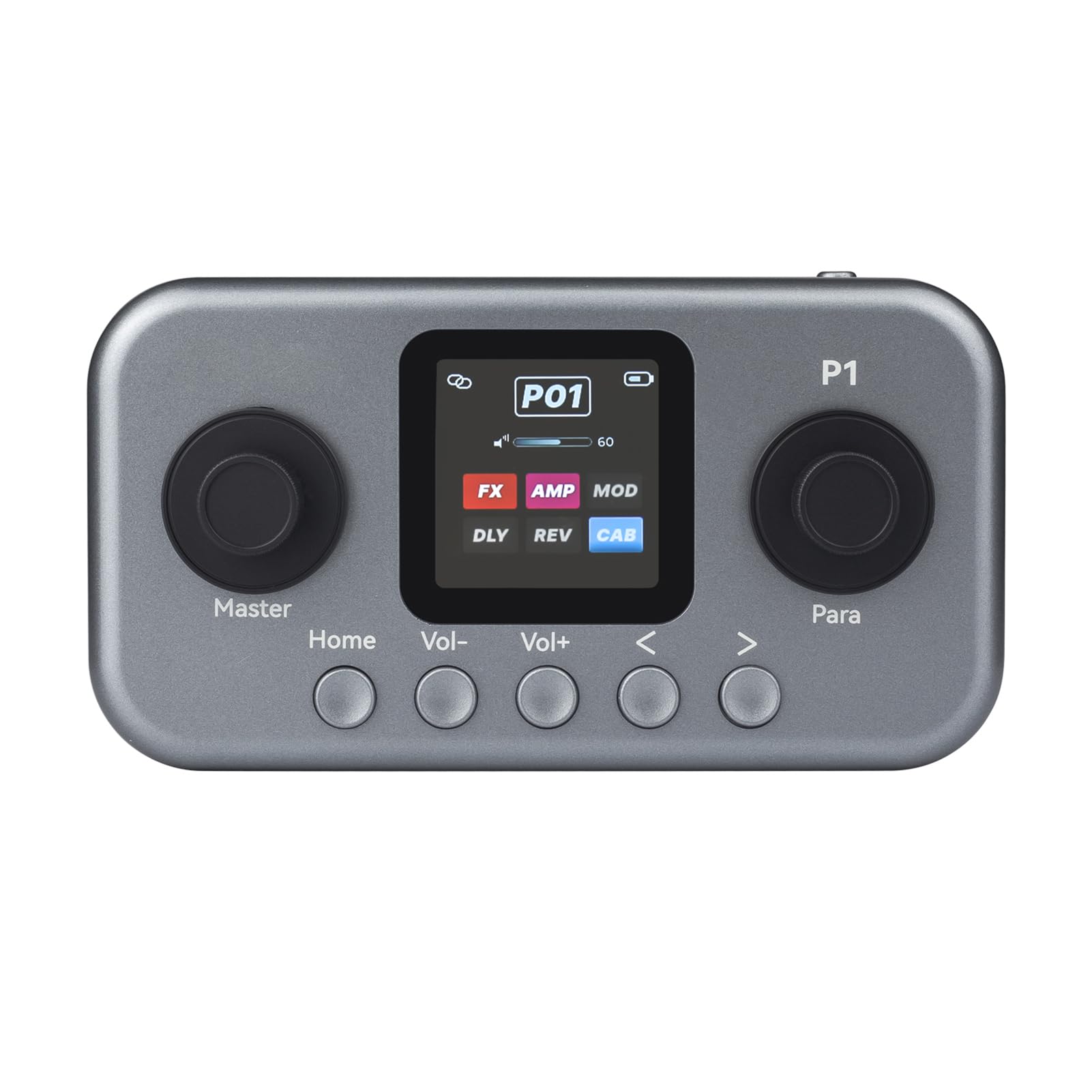 Pedal de Efectos de Guitarra de 6 Módulos de Efectos, Pedal Looper de 30 Segundos, de Salida de Auriculares Estéreo con Batería de 2000 MAh, Ideal para Práctica de Guitarra Eléctrica y bajo