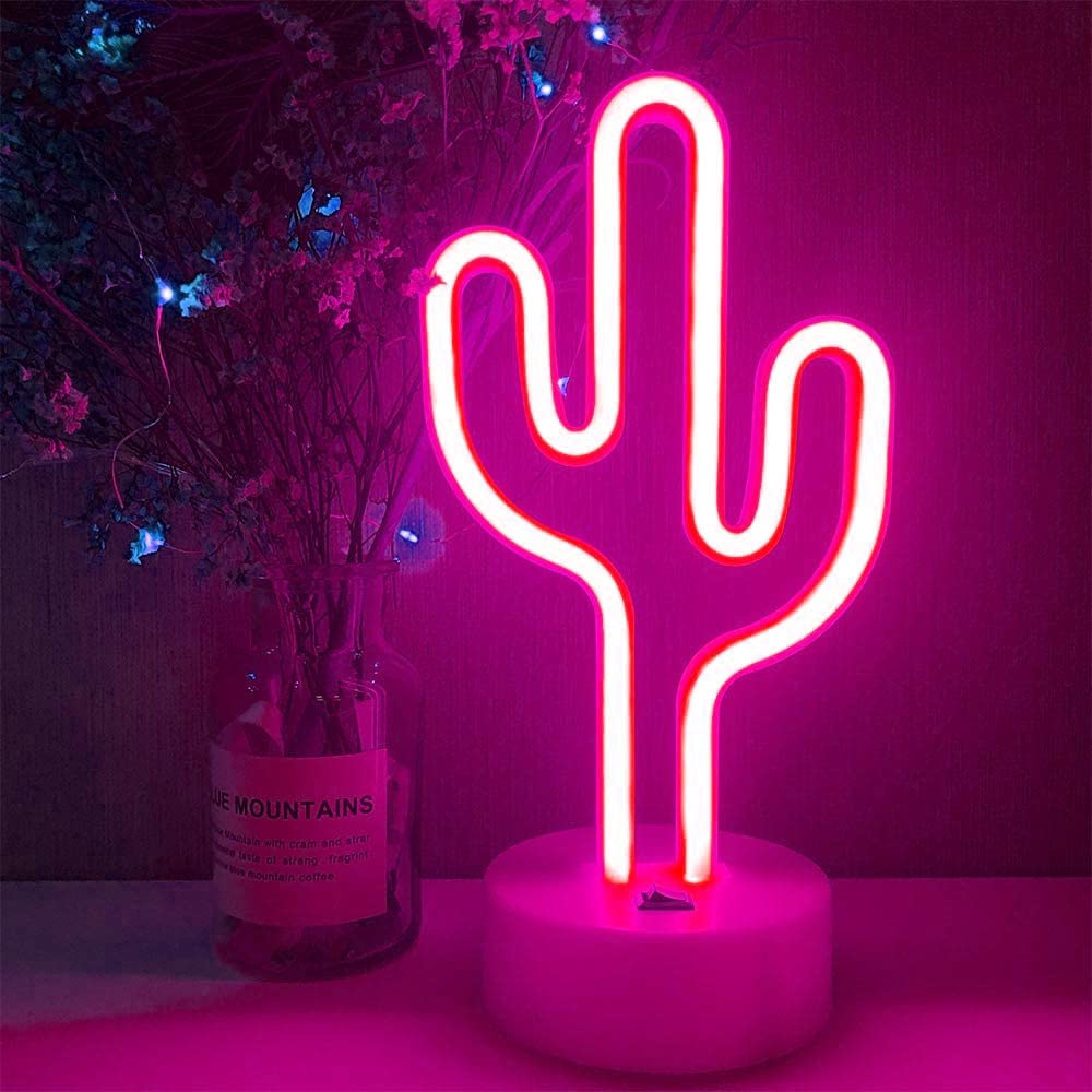 Amazon.com: LINJIA Neon Sign, LED Decor Night Light USB/Battery
