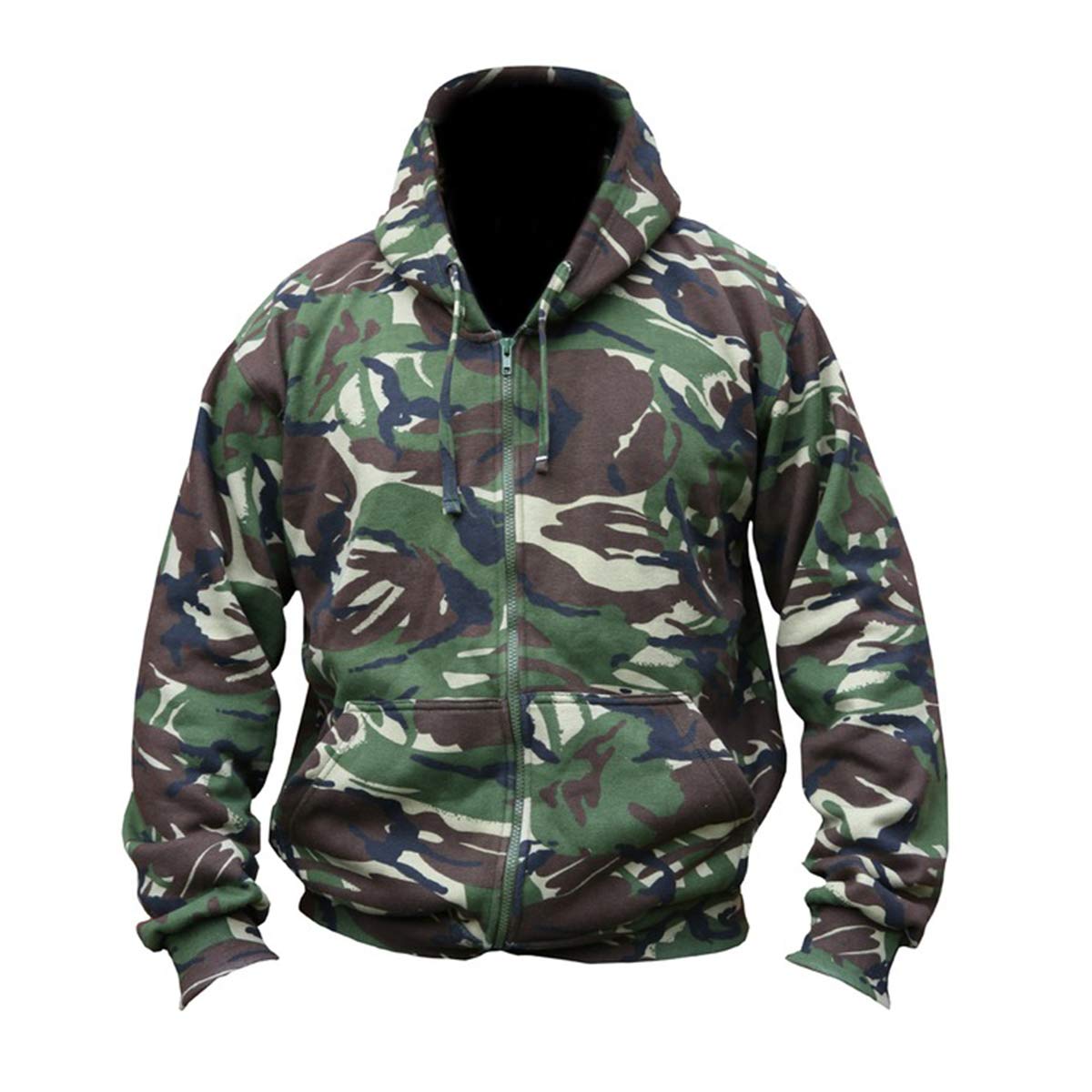 Kombat UKMen's Camo Hoodie Full Zip